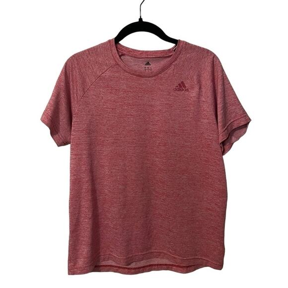 Adidas Climalite Reddish Short Sleeve Tee - Size Small - Picture 2 of 6